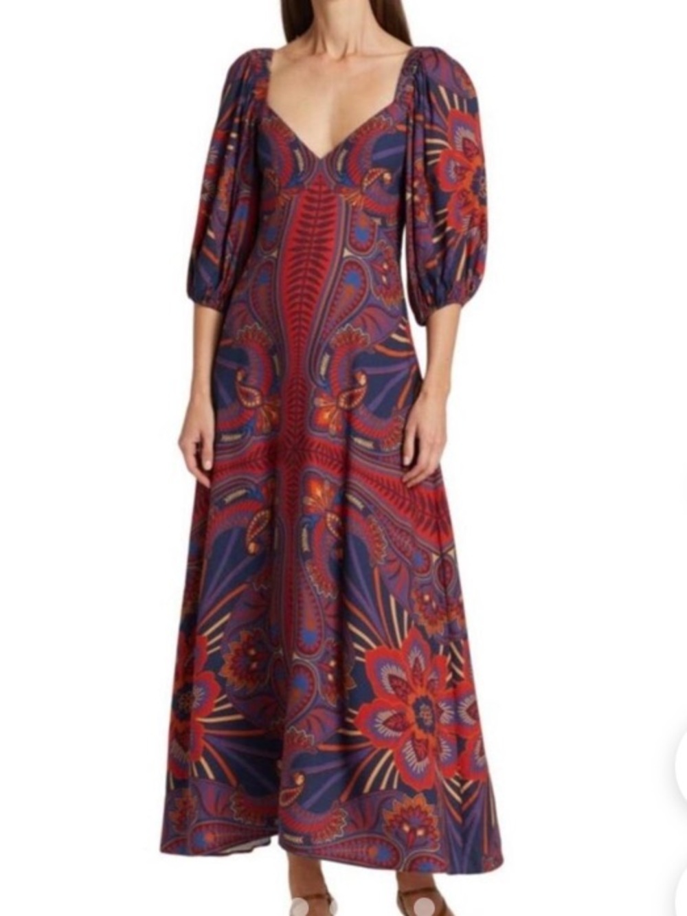 Farm Rio Macaw Arabesque Maxi Dress - Picture 9 of 10